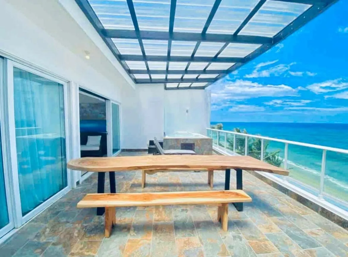 Beachfront Luxury Penthouse Sosua Dominican Republic